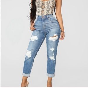 Fashion Nova Mom Jeans